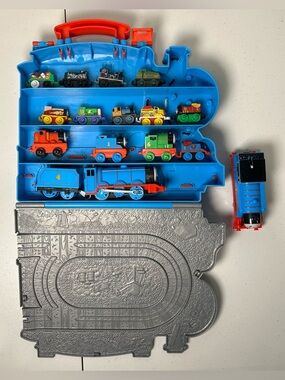 Thomas the Train & Friends Case & Train Bundle Collectible Lot